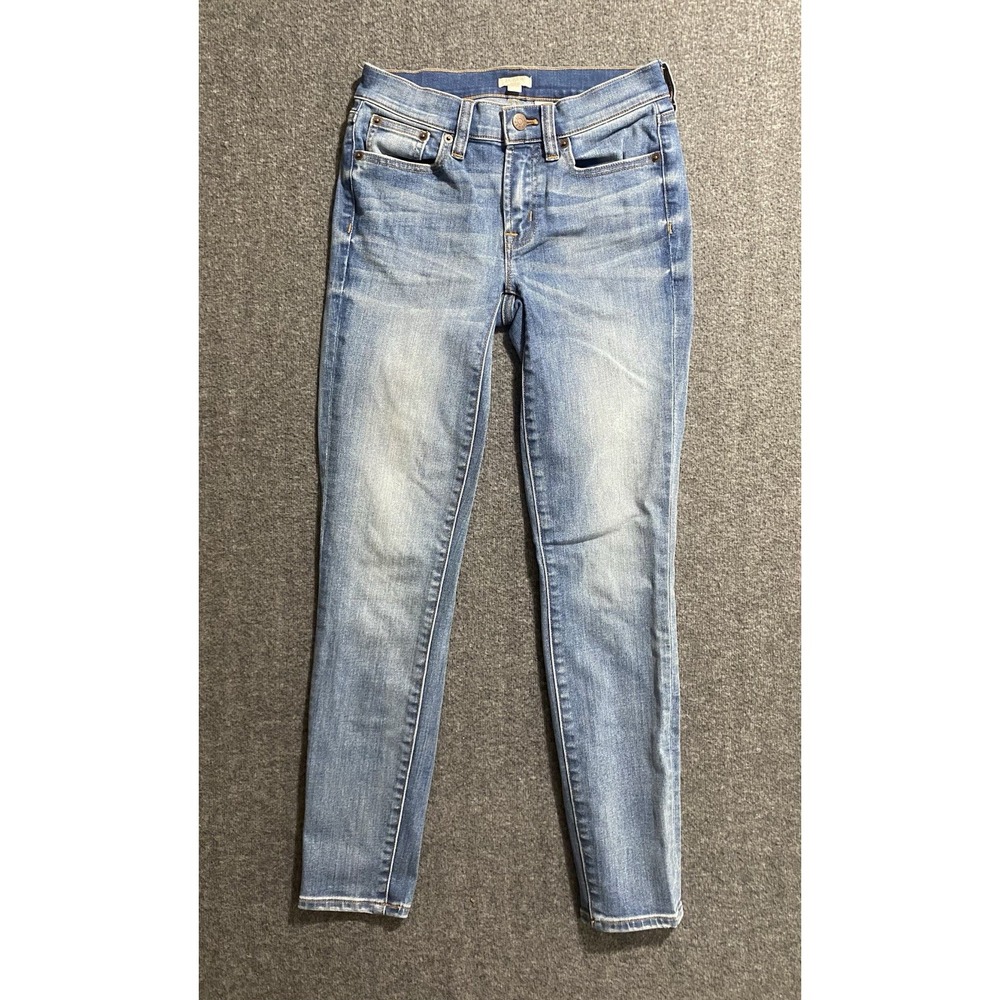 J Crew Jeans Womens Straight Stretch Denim Classic Size 24/28